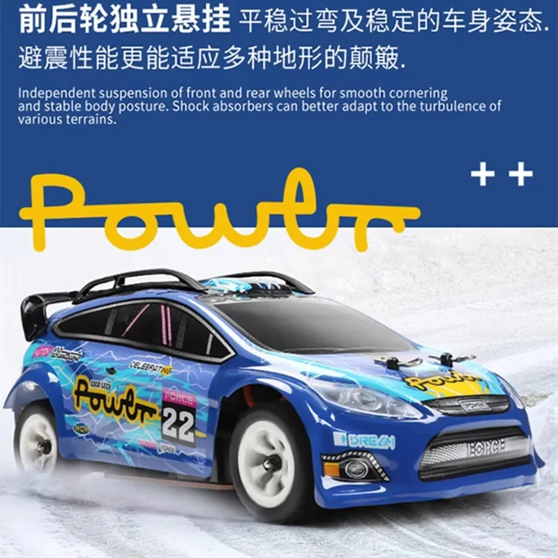 Wltoys 1/28 Rc Car 284010 284161 4wd Drive Off-Road 2.4g 30km/H High Speed Alloy Car 1:28 Rally Racing  Car Toys For Kids Gift