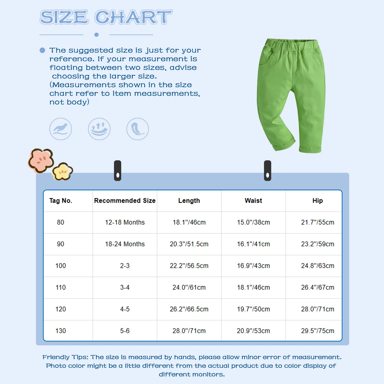 Children Boys Summer Casual Cargo Pants Elastic Waistband Solid Color Preppy Style Trousers for Birthday Party School Daily Wear