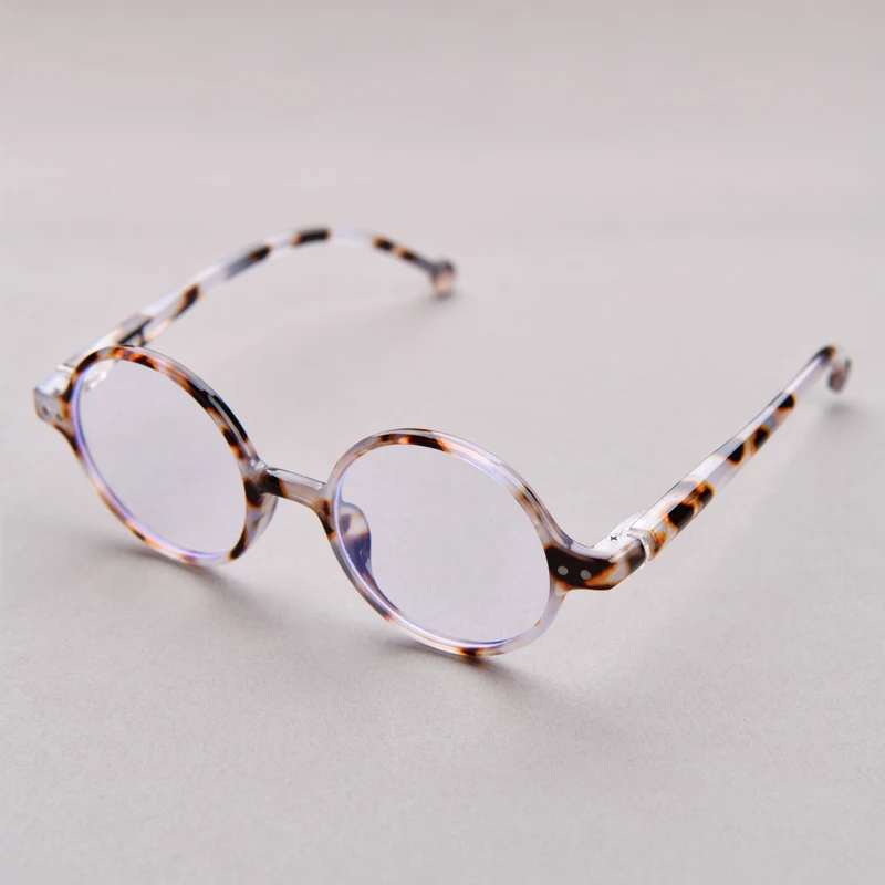 Retro Runde Lesebrille Männer & Frauen Ultraleicht Presbyopie Brille Männer Anti Blau Licht Brillen 0 Bis + 350 – Detail 11