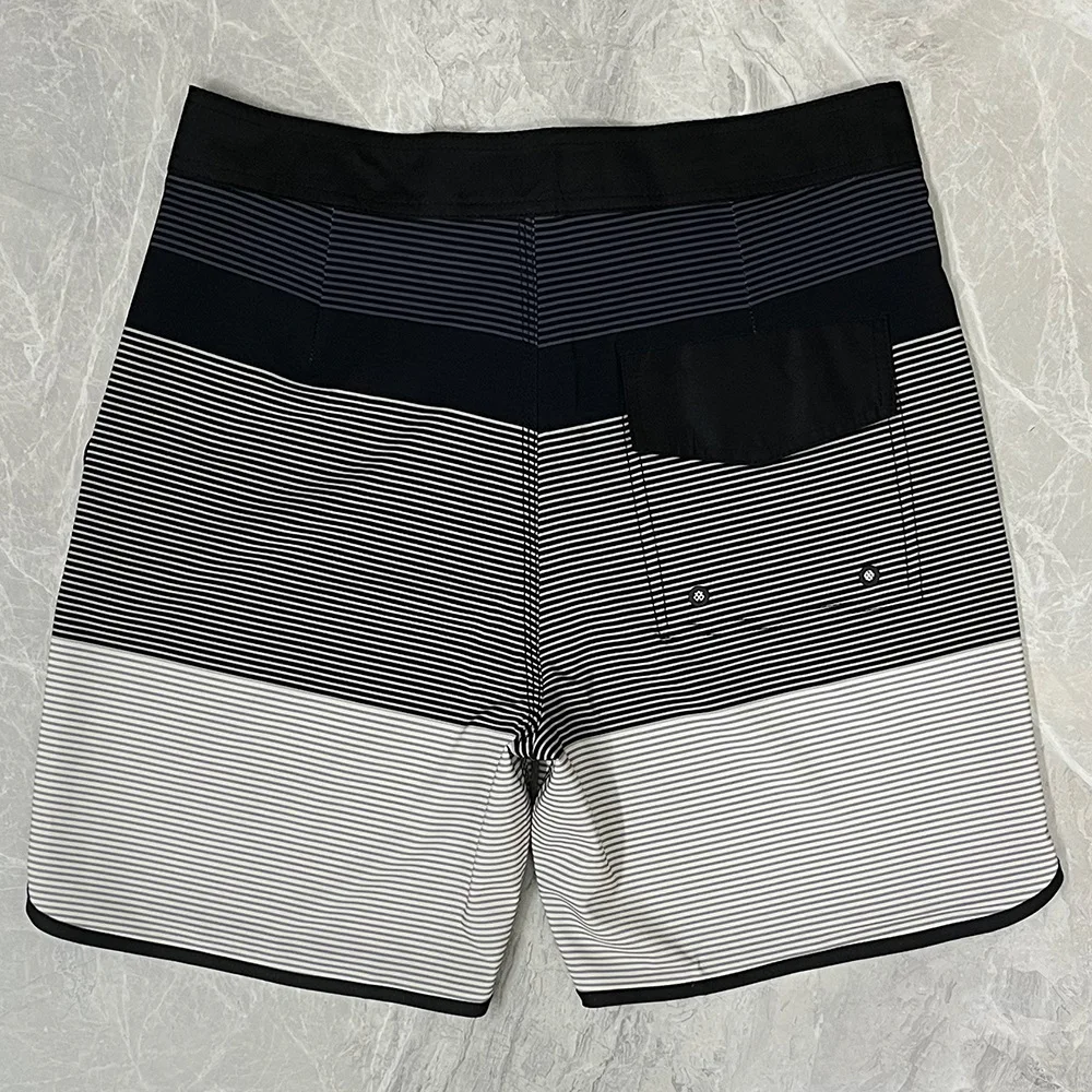 Herren Wasserdichte 4-Wege-Elastische Surfshorts Schnell Trocknende Strand-Schwimmhose Outdoor-Sport Sommer-Boardshorts – Detail 7