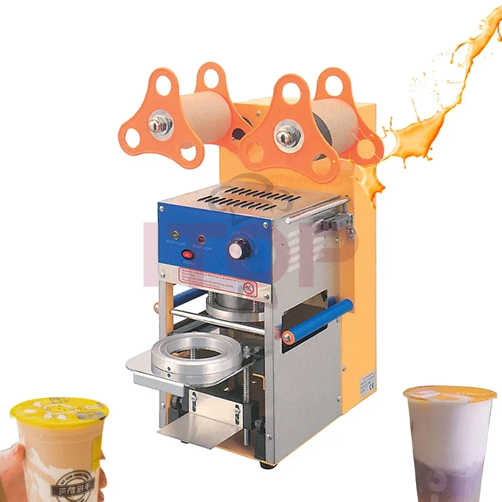 Manufacturers Direct Sales Fully Automatic Plastic Water Cup Sealing Machine High Speed Cup Sealer for Plastic Paper Cup