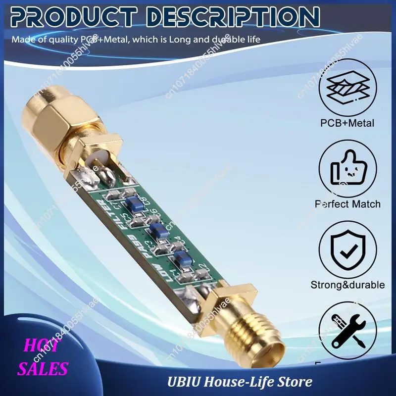 

2Pcs FM LPF Low Pass Filter Low-Pass Filter Only For Receive FM Signals-Best Selling