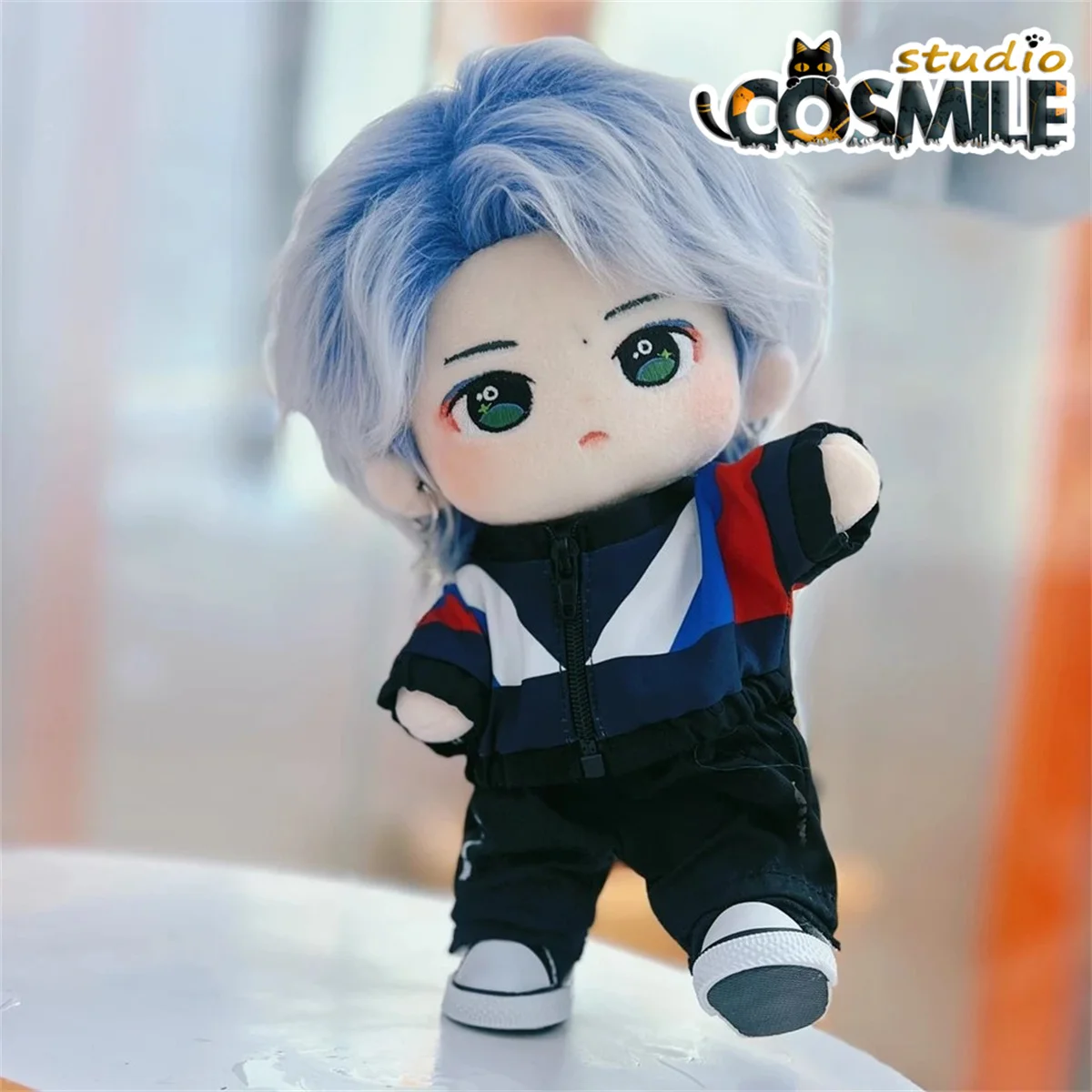 

The Untamed Star Idol Yibo Cool Guy Sportswear Casual Fashion BJYX 20cm Plush Doll Accessories Doll's Clothes GG Jul