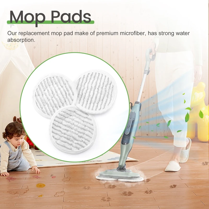 الكل في واحد ممسحة البخار منصات ل القرش ، البخار و فرك ، فرك ، S7000AMZ ، S7001 ، S7001TGT ، S7000 سلسلة ، تعزيز ، 12 حزمة