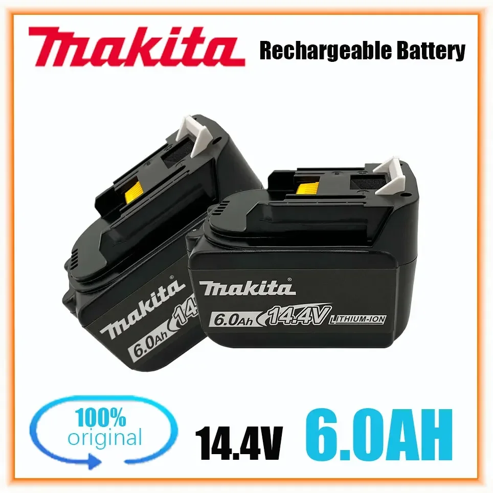 

Аккумулятор Makita 14,4 Ач 196875 Ач 194558 Ач 195444 Ач в с индикатором яркости для BL1430 BL1415 BL1440-4-0-8