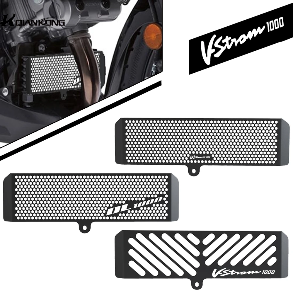 Oil Cooler guard For Suzuki SV1000N SV1000S Radiator Guard Grille Protection Cover SV1000 N/S SV 1000 2003-2004 2005 2006 2007