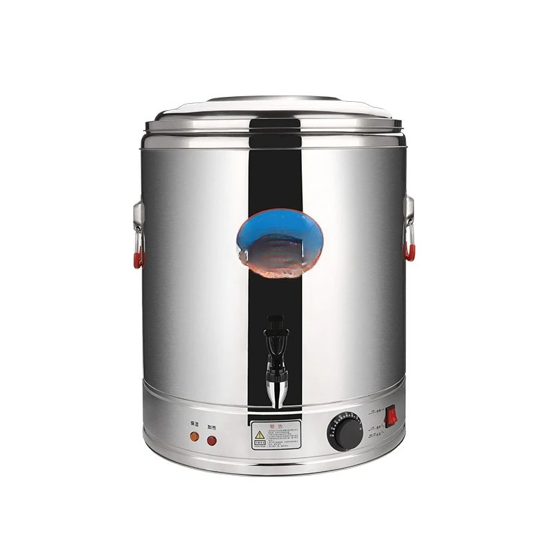 

School boiling bucket insulation integrated commercial stainless steel electric heating bucket large