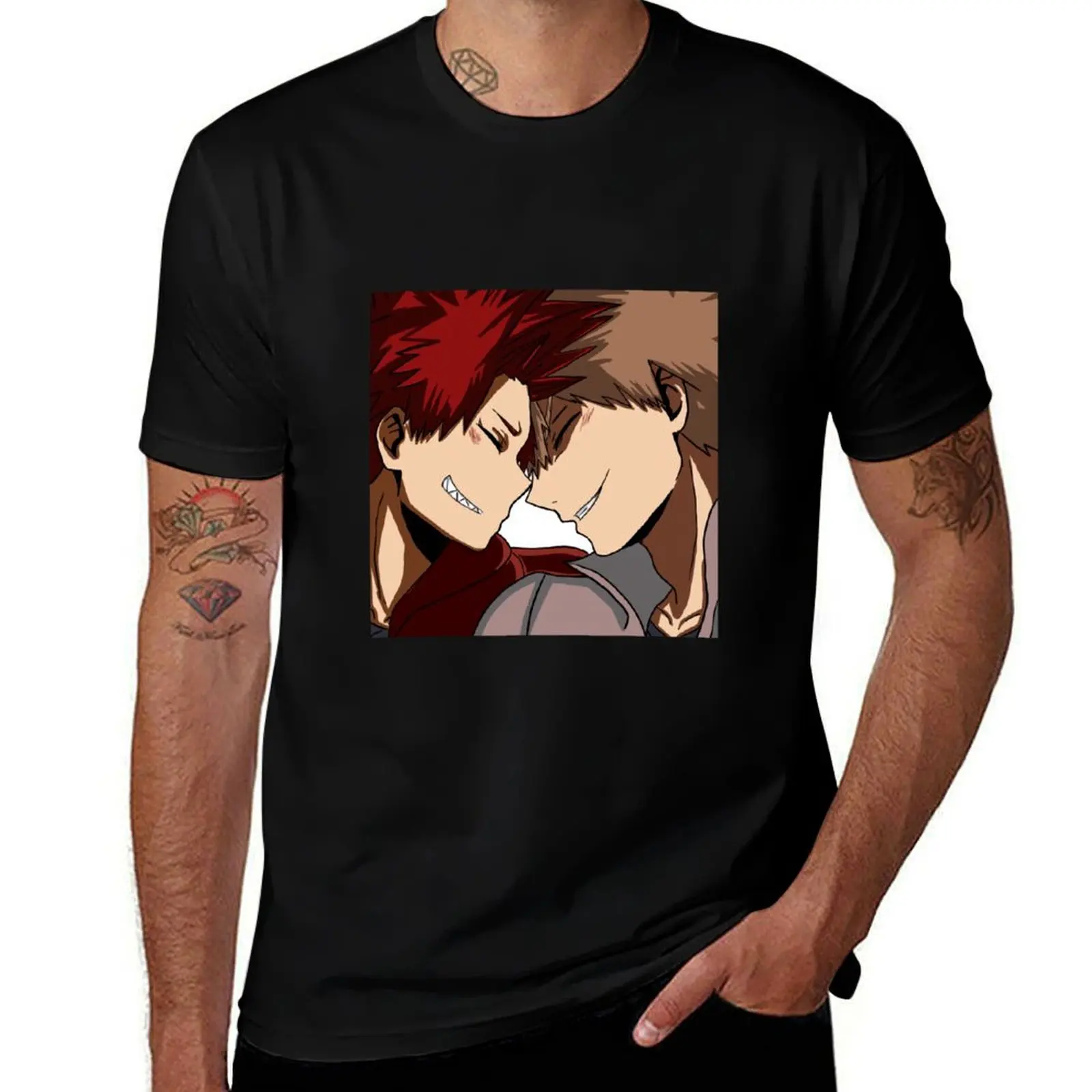 

Kiribaku T-Shirt funny t shirts man man t shirt luxury T-Shirt