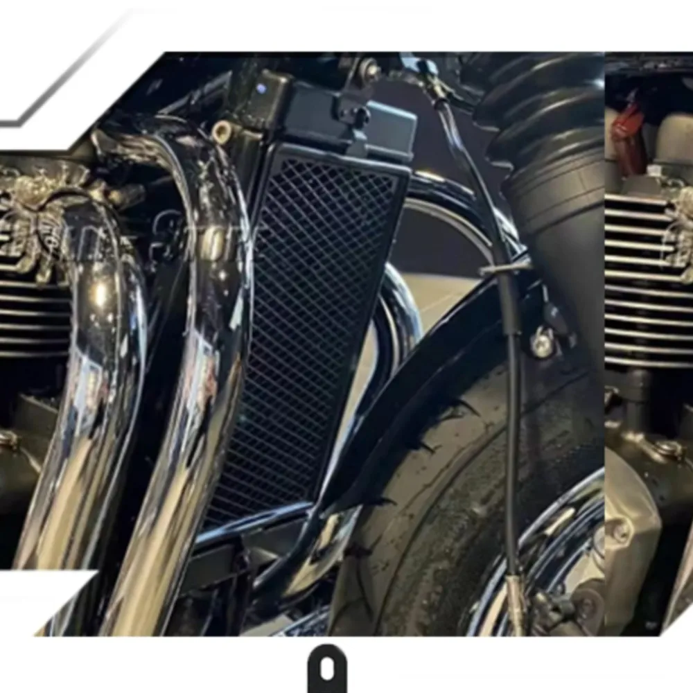 

Bonneville T120 Radiator Guard Motorcycle For Thruxton RS/T120/R T120 2020-2024 2023 2022 Engine Cooler Grille Cover Protection