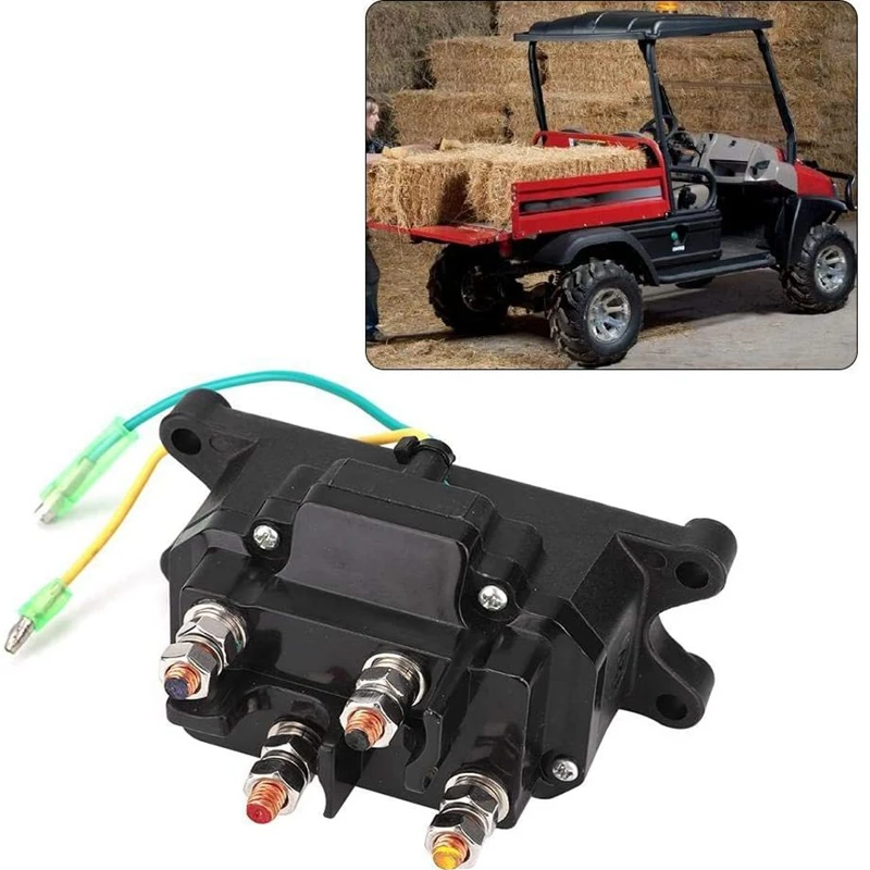 Winch Relay Winch Rocker Thumb Switch, Mounting 12V 250A Auto Parts For UTV, ATV, Jeep, Pickup