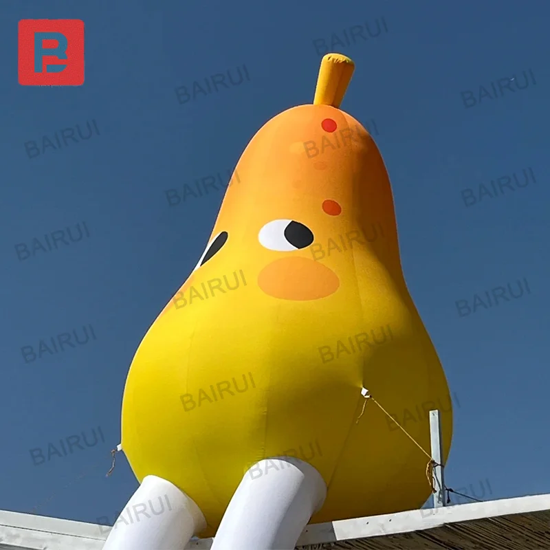 

Festival supermarket advertising inflatable pear fruit beverage fresh pear new arrival advertising cartoon pear doll