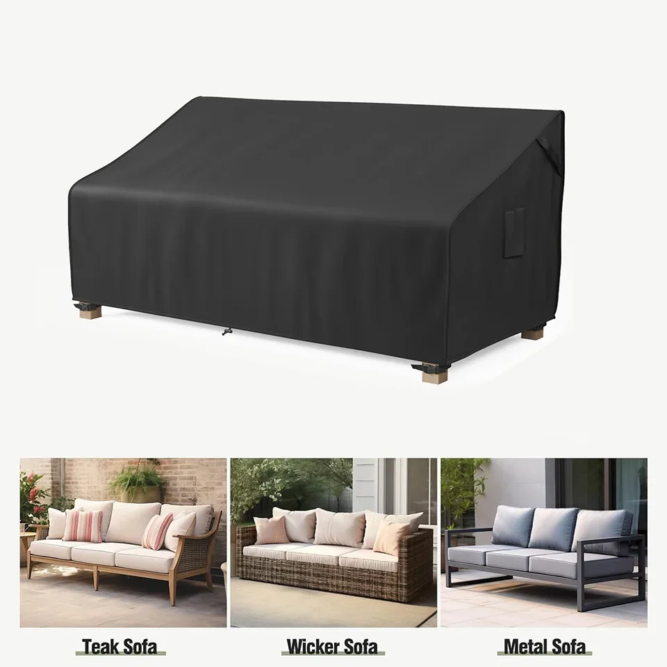 Patio Sofa Cover Waterproof Outdoor Garden 2 3 4-seater Couch Sofa Lounge Loveseat Beach Cover Lawn Furniture Protector Covers