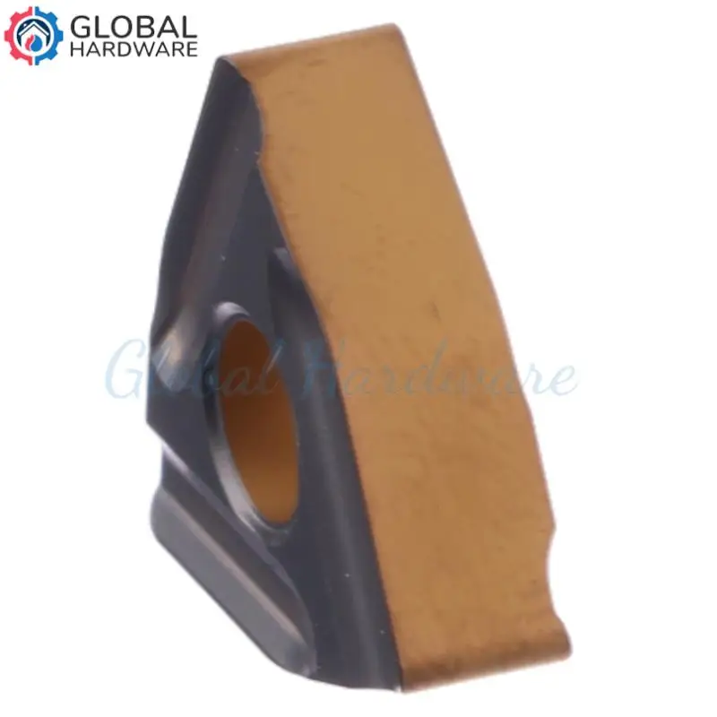 Inserts de tournage en acier WNMG080408R-LS SP3200, Type positif, adaptés à l'usinage de pièces en acier doux