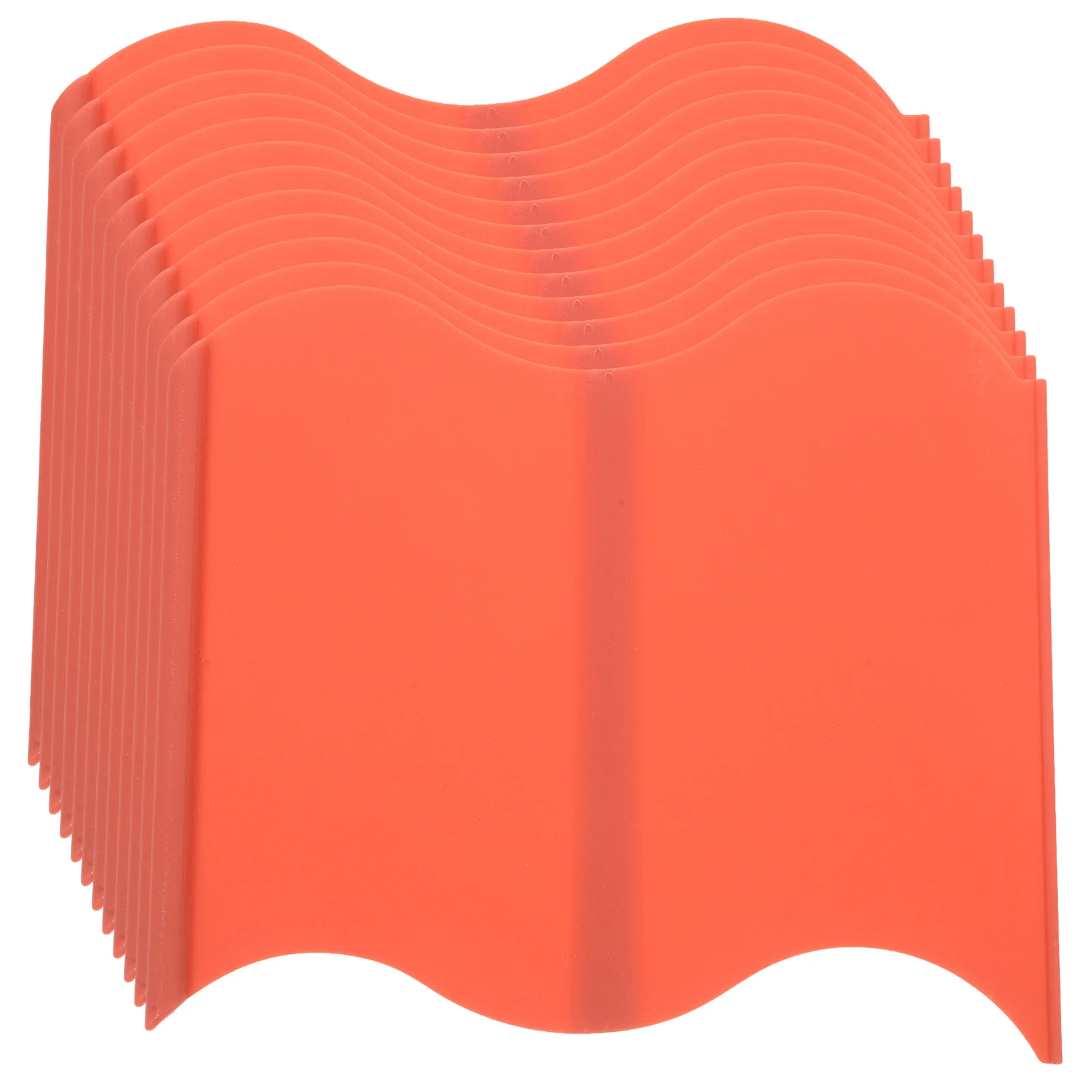 

20Pcs Plastic Garden Edging Fence Easy Install Multi Functional Yard Landscape Borders Flower Bed Garden Edge Border