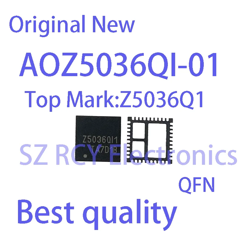 

(5 шт.) Новое искусственное оформление чипсета Z5036QI1 AOZ5036QI1 QFN