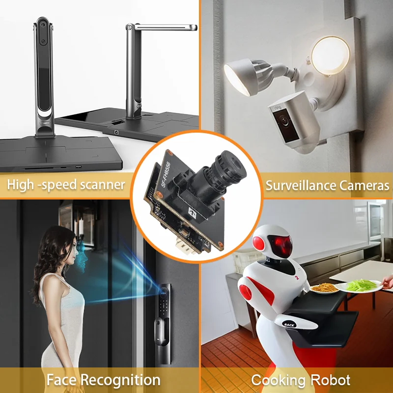 وحدات كاميرا للرؤية الليلية 4K CMOS Imx415 IP وحدة الأمن 8MP وحدة نظام الكاميرا