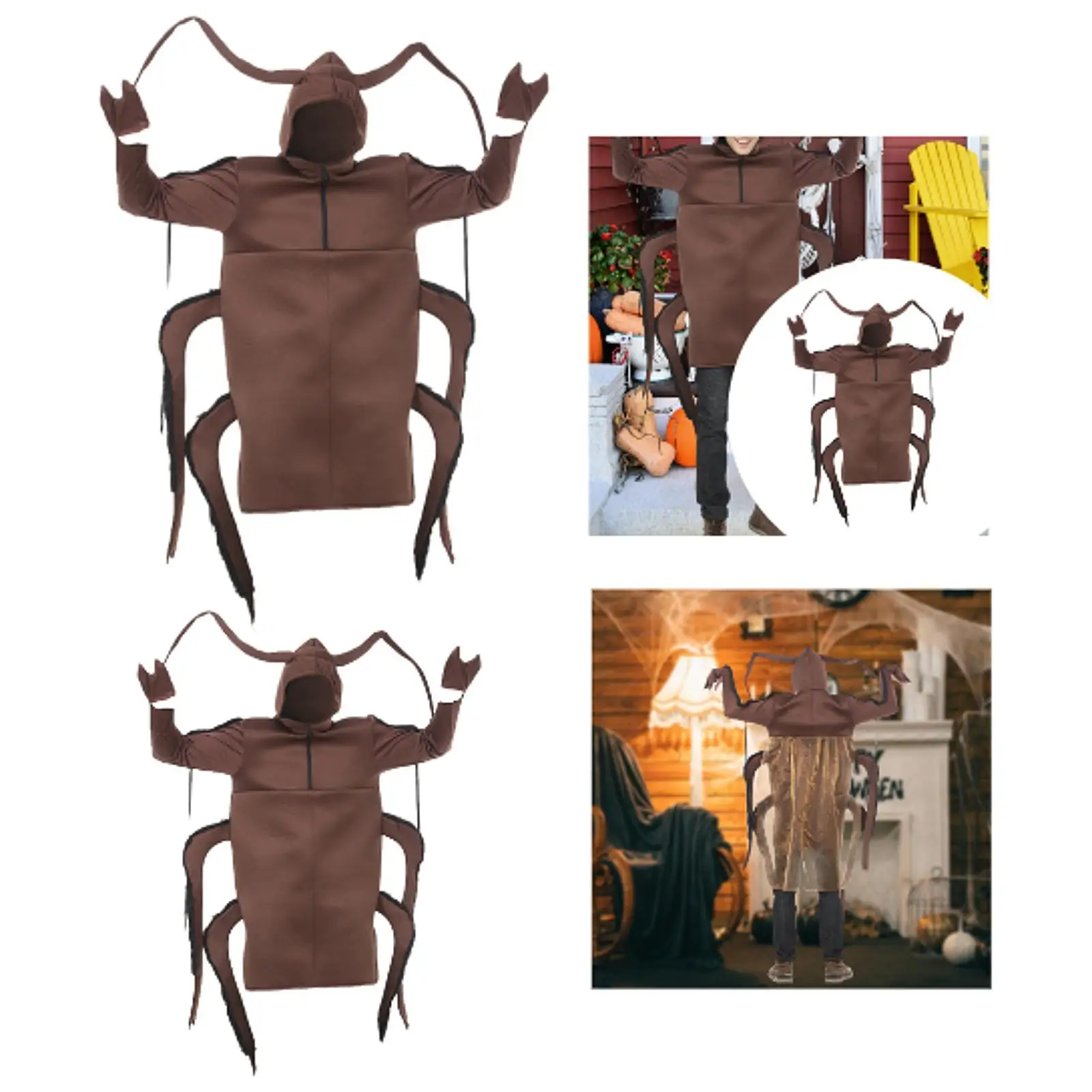 Cockroach Costume Halloween Costume for Role Play Photographic Carnival