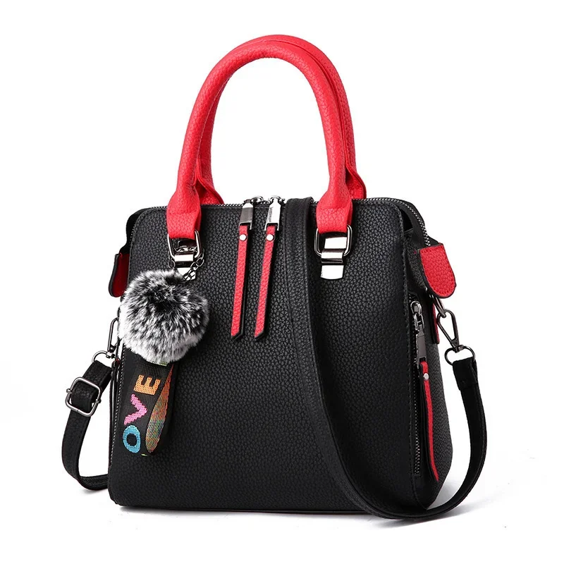 

Fashion Crossbody Bags Women PU Leather Shoulder Messenger Bag for Girls Ladies Phone Purse Zipper Ornaments Tote Bag