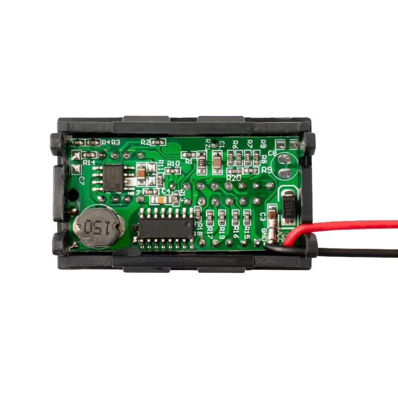 Dual USB Battery Voltage Capacity Indicator Meter Support Lithium Iron Phosphate Lead-Acid Battery Digital Voltmeter LED Display