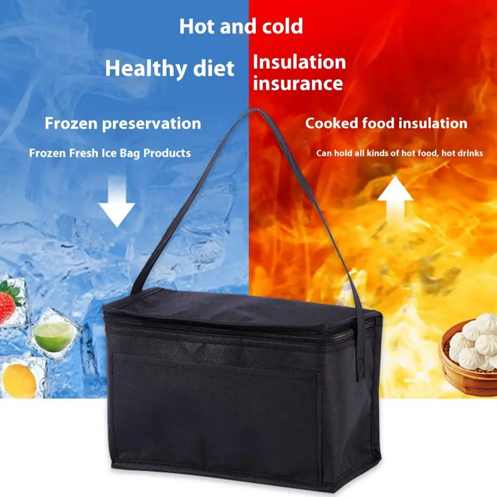 

Thermal Lunch Bag Portable Insulation Bag Large Capacity Foldable Lightweight Cooler Bag Camping Supplies Hot New
