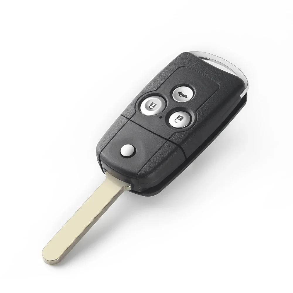 KEYYOU 1 sztuk nowy kluczyk samochodowy Shell Fob dla Honda Acura Civic Accord Jazz CRV HRV wymiana obudowy kluczyka