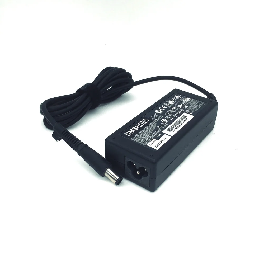 Carregador adaptador AC genuíno para laptop 65W 18,5V 3,5A para HP série 2000 Pavilion DV7 DM4 cabo de alimentação para notebook
