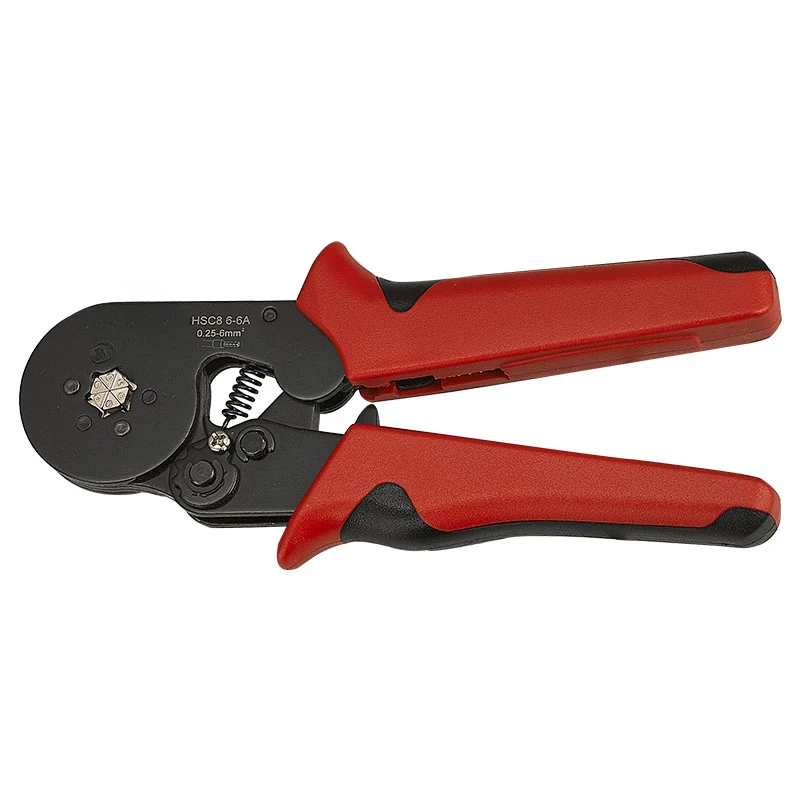 Tube-type needle-type terminal of wire-crimping pliers-Electrokinetic cooling HSC8 6-6A/10-6A