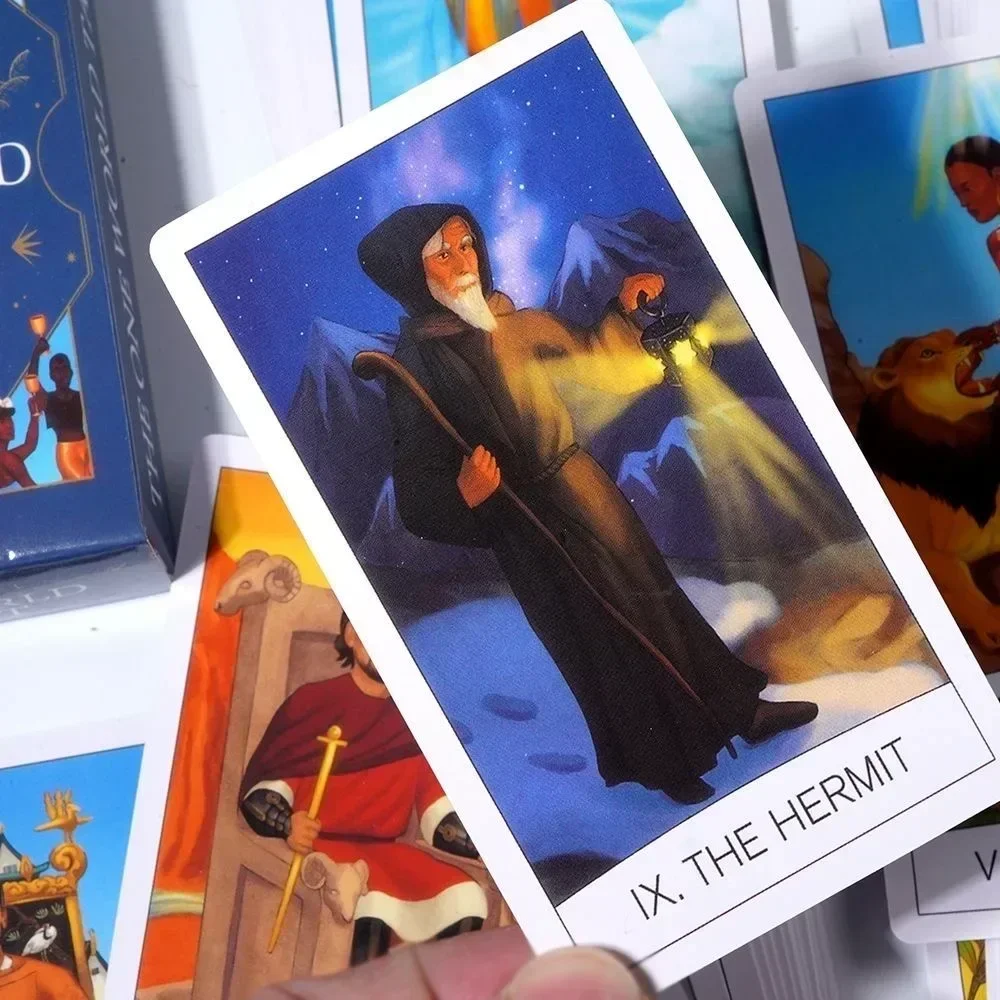 The One World Tarot 78 cartas, baraja de Tarot, juego de adivinación, herramientas de adivinación para todos los niveles de habilidad, juegos de mesa