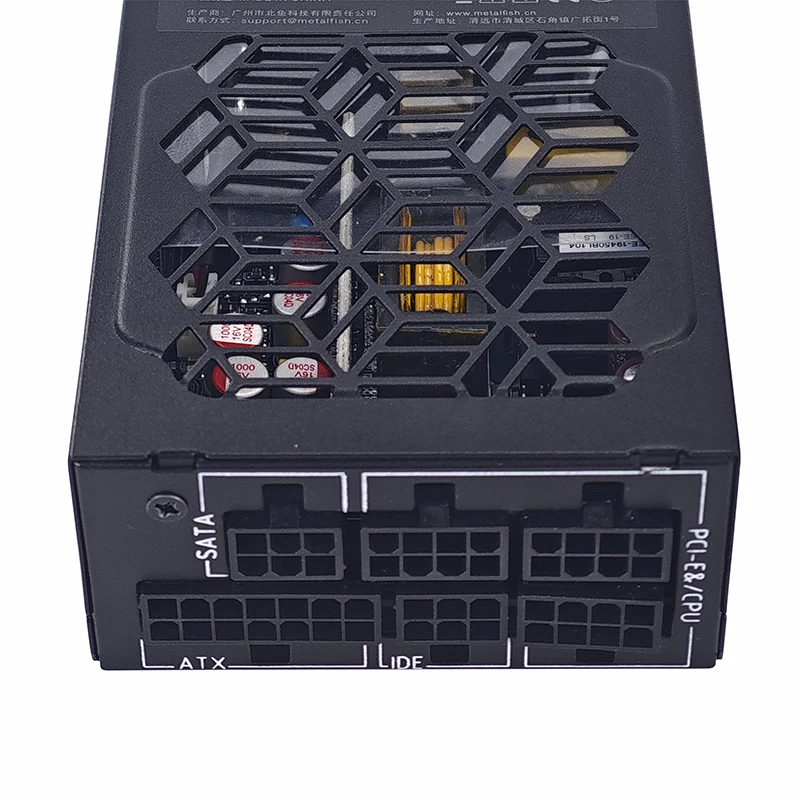 METALFISH Flex 600W モジュラーパワーサプライ 小型1Uコンピューター 