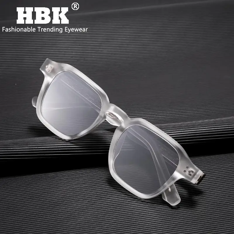 HBK Fashion Square Herren-Sonnenbrille Damen-Sonnenbrille mit Core-Einsatz-Bügel Luxusmarke Sonnenbrillen für Reisen, Strand, Party, Festival, Geschenke – Detail 1