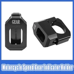 Universal Motorcycle Speed Display Meter Gear Display Indicator Holder Moto Handlebar Instrument Bracket for Honda for Kawasaki