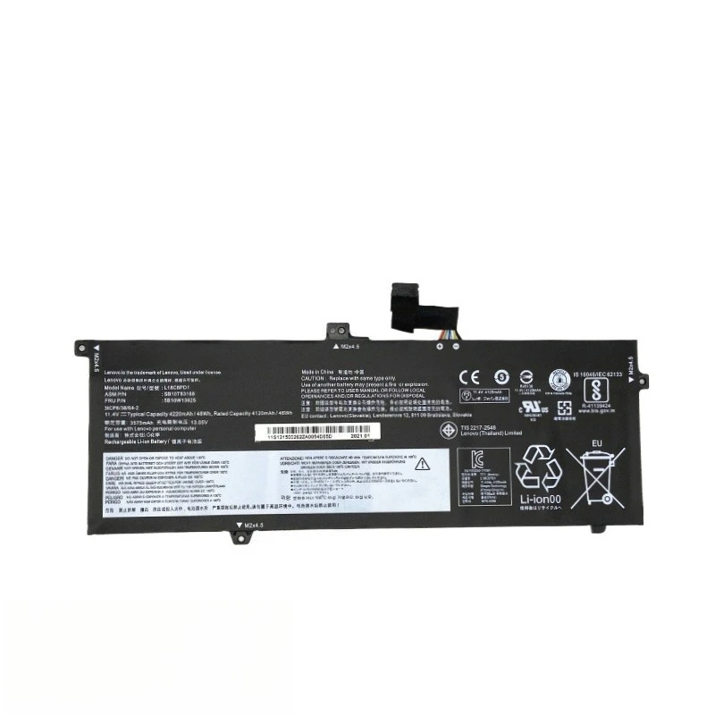 لينوفو ثينك باد X13 Gen 1 X390 X395 L18C6PD1 بطارية الكمبيوتر المحمول تعطي لوحة الماوس