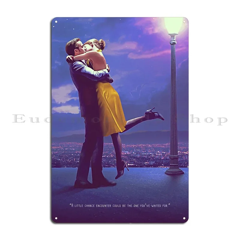 La Land Metal Plaque Kitchen Wall Mural Designer Party Poster Tin Sign Poster