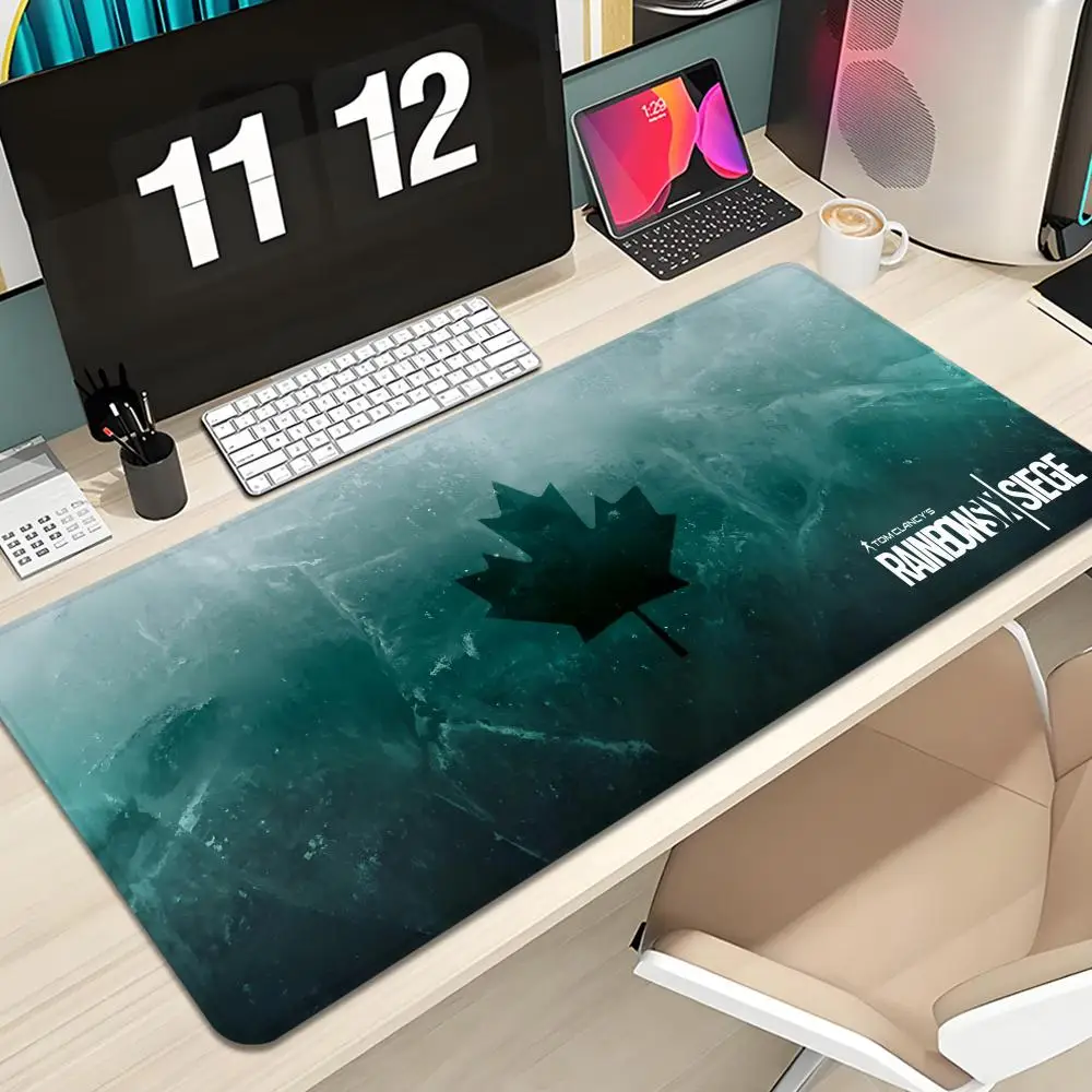 R6 R-Rainbow Six Siege Mouse Pad Keyboard Mousepad large 600X300 mm Desk Mat PC Gaming High definition printing Table pad