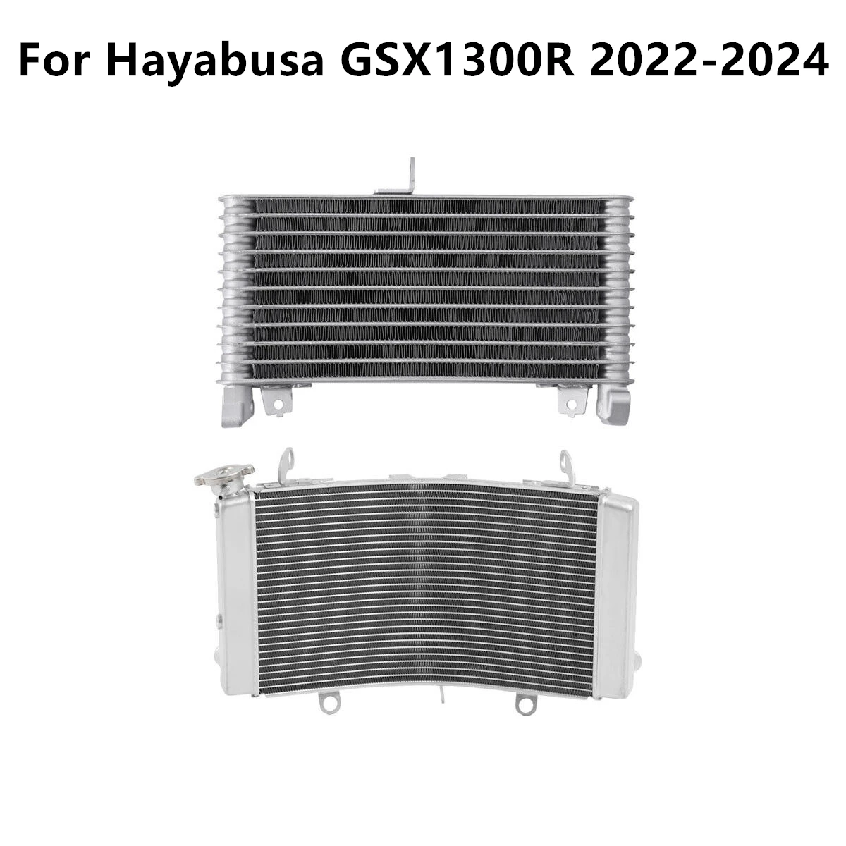 Water & Oil Cooler Cooling Radiator For Suzuki Hayabusa GSX1300R 2022-2024 2023 Motorcycle Accessories