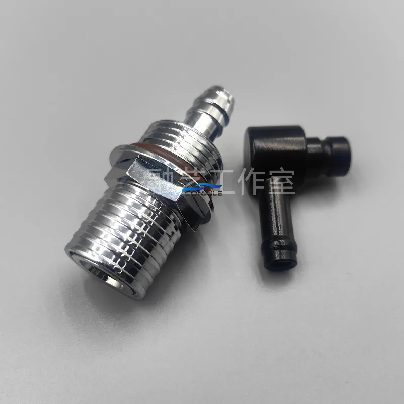 1pc for Harley Glider Softail Dana Athlete Oil Tube Quick Release Self Sealing Joint