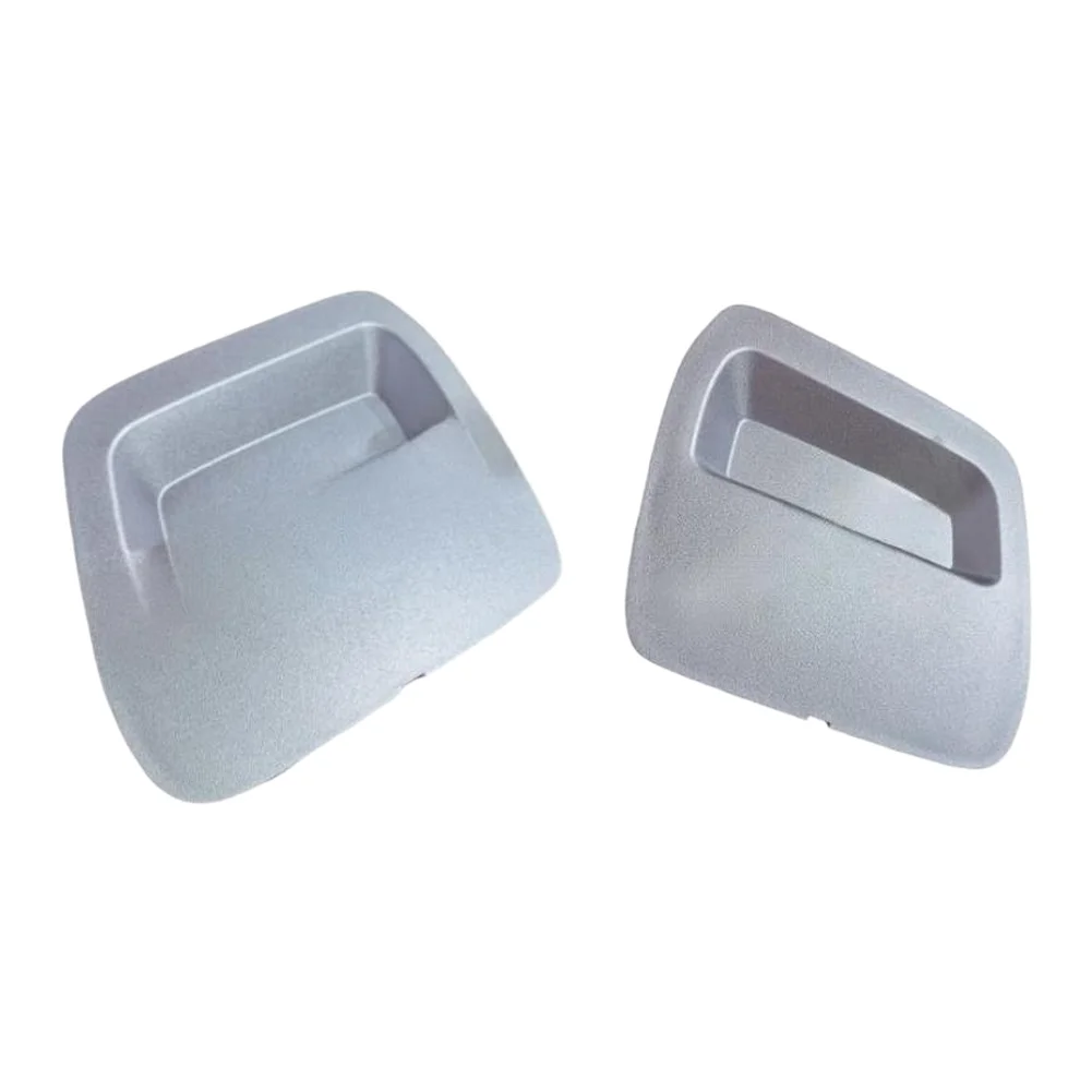 For Daily Driving Silver Tow Hook Cover Towing Eye Cover Sturdy Construction Lightweight Design Sleek Appearance