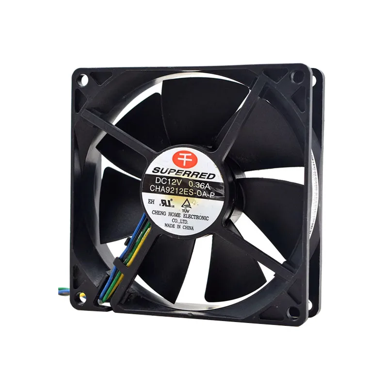 جديد الأصلي CHA9212ES-OA-P 12V 0.36A PWM 9025 90*90*25 مللي متر 9 سنتيمتر مروحة التبريد