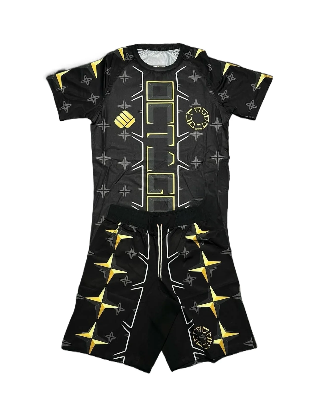 

MMA Boxing Fighter Compression Set for Martial Arts Quick Drying Fighting Kickboxing Gym Martial Arts Training Sports Uniform