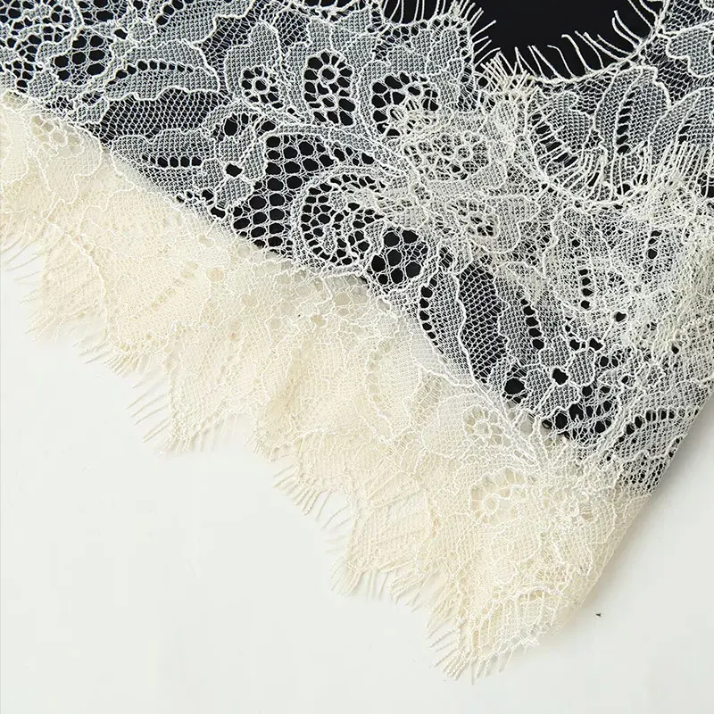 Nlzgmsj 2026 봄 섹시 시크 파티 드레스 터틀넥 레이스 미니 드레스 여성 패션 플레어 슬리브 드레스