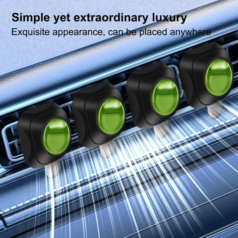 Car Aromatherapy Air Vent Clip Air Freshener Auto Aroma Outlet Perfume Diffuser Car Interior Odor Removing Flavoring Fragrance