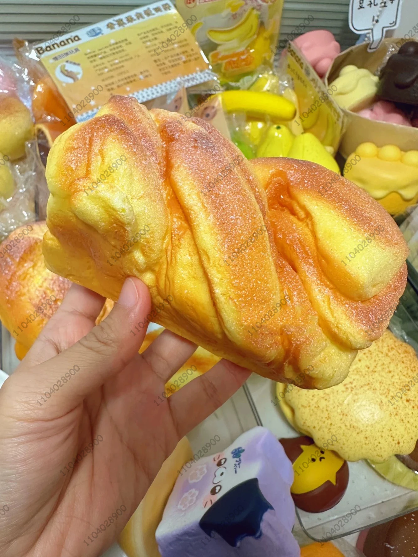 Grande Pane Aumento Lento Squishy Ananas Panino Torta Pasticceria Squishy Rimbalzo Lento Spremere Giocattolo Antistress Rilascio Mano Relax Giocattolo Regalo