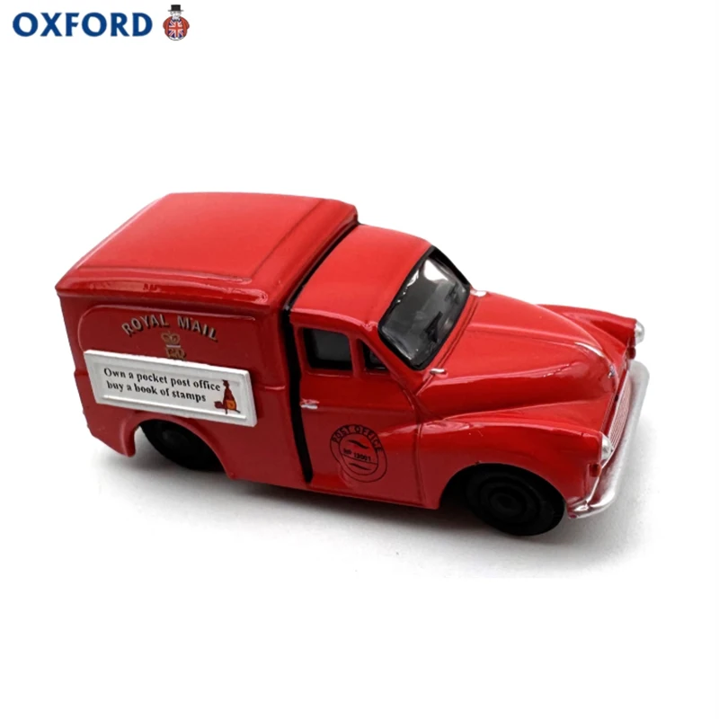 

OXFORD масштаб 1/76 Royal Mail Maurice Minor, имитация сплава, модель автомобиля, статическая коллекция, праздничные подарки, игрушки