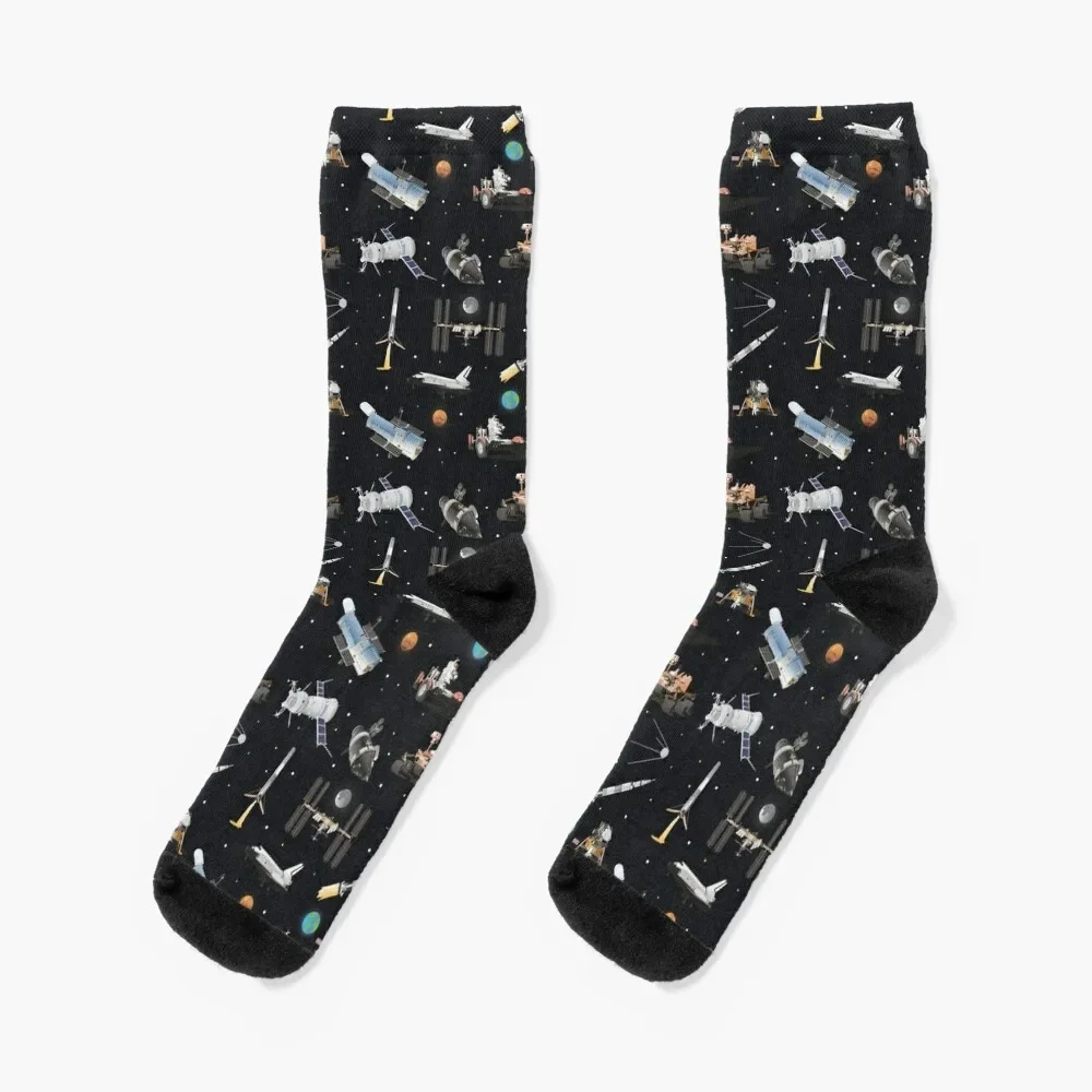 Space Exploration Socks Running compression Socks Men's Women's