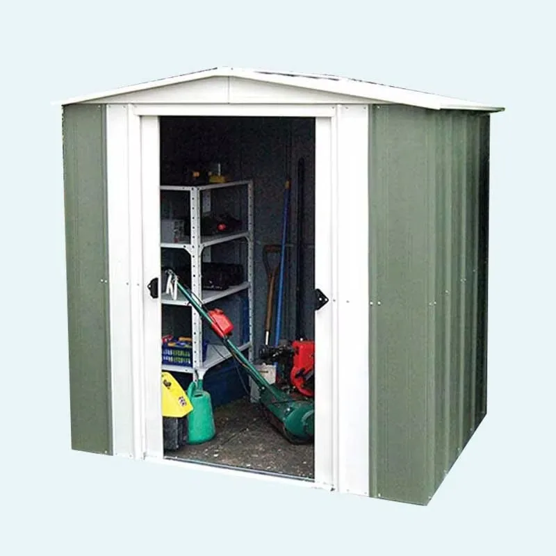 Metal Storage Sheds 6x2 Garden Tool House Prefab