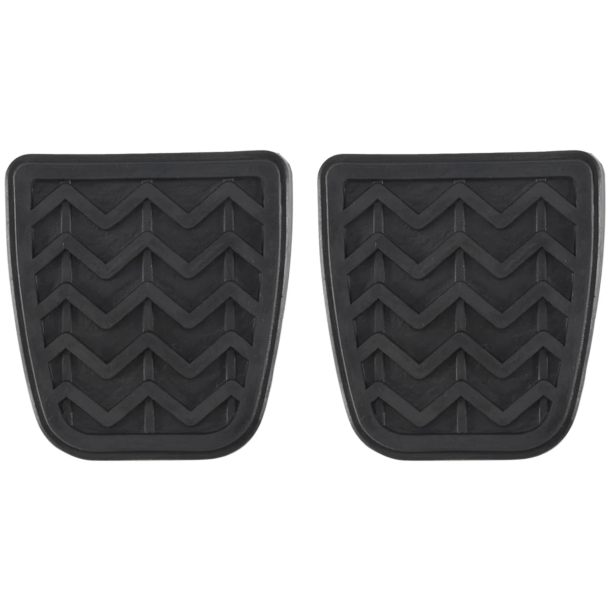 2PCS Clutch Brake Pedal Pad Rubber for 31321-52010,3132152010