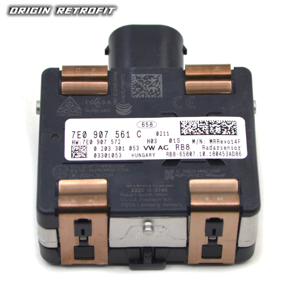 7e0-907-561-b-7e0-907-561-c-acc-adaptive-cruise-control-radar-sensor-probe-for-vw-multivan-7e0907561b-7e0907561c