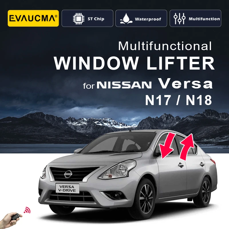 

Car Power Window Lifter Close System For Nissan Versa N17 N18 Car Window Closer Lifter Alarm Accessories