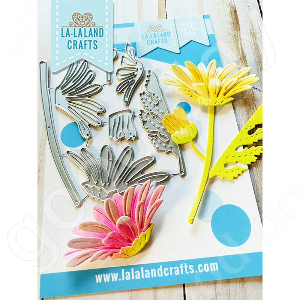 2022 New Arrival Side Daisy Metal Cutting Die For Diy Dies Scrapbooking Embossed Paper Card Making Album Craft Knife Dies