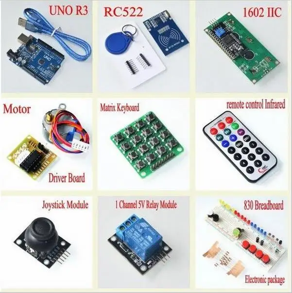 Starter Kit for Arduino UNO R3 Upgraded Version Learning Suite With Retail Box electronic DIY KIT